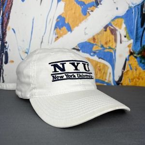 The Game New York University NYU Split Bar Strapback Dad Hat